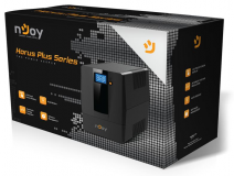 UPS nJoy Horus Plus 1000, 600W, LCD, USB, Tower - imaginea 3