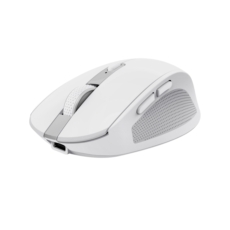 Mouse Wireless Trust Ozaa, 3200 dpi, Alb - imaginea 4
