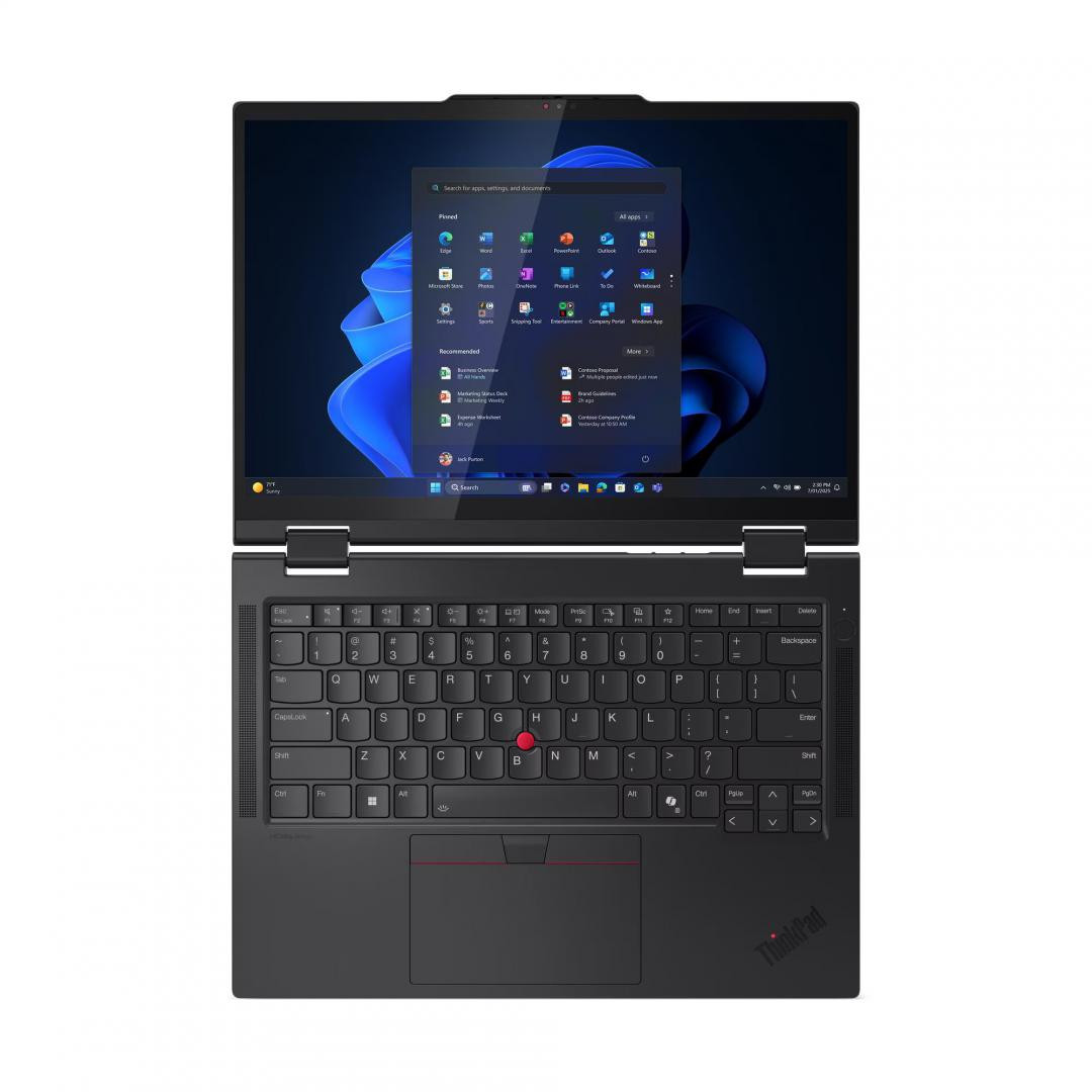 Laptop Business Lenovo ThinkPad T14s 2-in-1 Gen 1, cu procesor Intel Core Ultra 7 255U, 14'' IPS Touch, 32 GB LPDDR5x, 1 TB SSD, Intel Graphics, Windows 11 Pro, 3 ani Garantie - imaginea 7