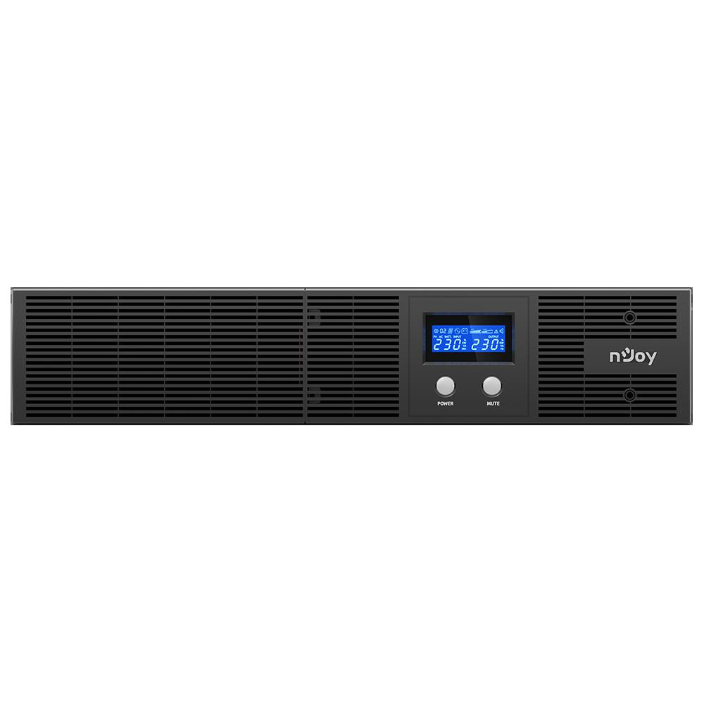 UPS nJoy Argus 3000, 1800W, LCD, USB, Rackmount 2U - imaginea 3
