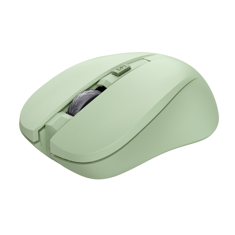 Mouse Wireless Trust Mydo, 1800 dpi, verde - imaginea 2
