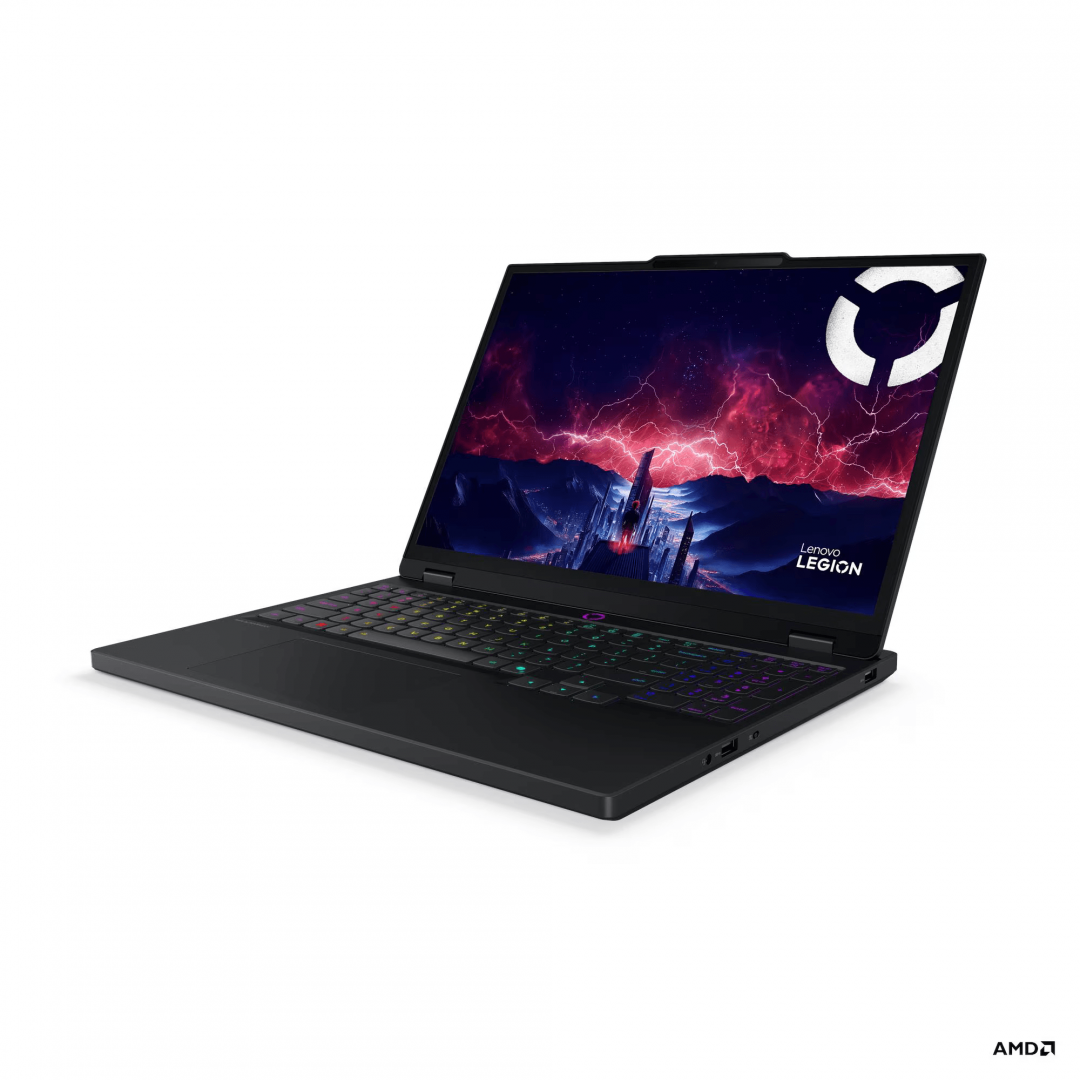 Laptop Gaming Lenovo Legion 5 15AKP10, cu procesor Ryzen AI 7 350, 15.1'' OLED, 24 GB DDR5, 1 TB, NVIDIA GeForce RTX 5070, 8GB GDDR7, Fara OS, 3 ani Garantie - imaginea 2
