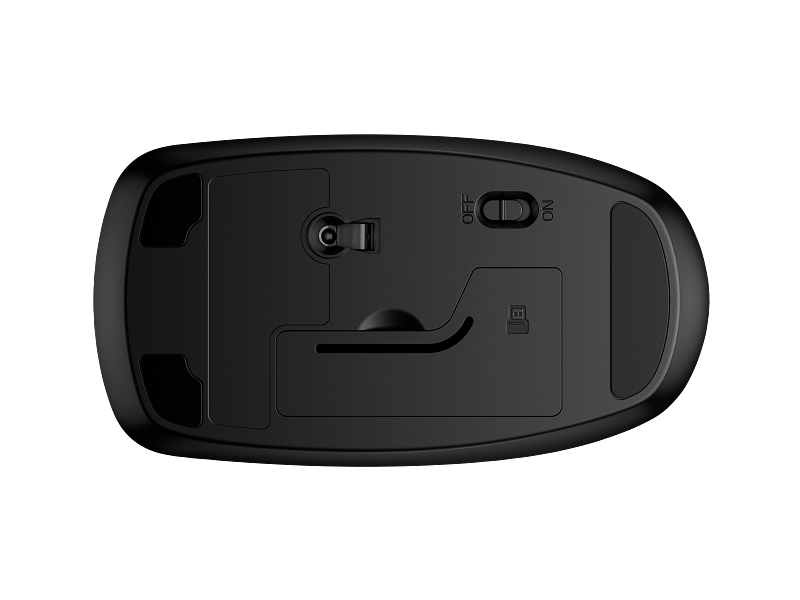 Mouse Wireless HP 235 Slim Wireless Mouse, 1600 dpi, Negru - imaginea 4