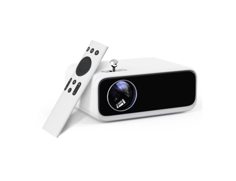 Videoproiector led Xiaomi Wanbo Mini Pro, 250 ansi lumen, android 9.0, wifi, corectie 4 puncte, alb - imaginea 2