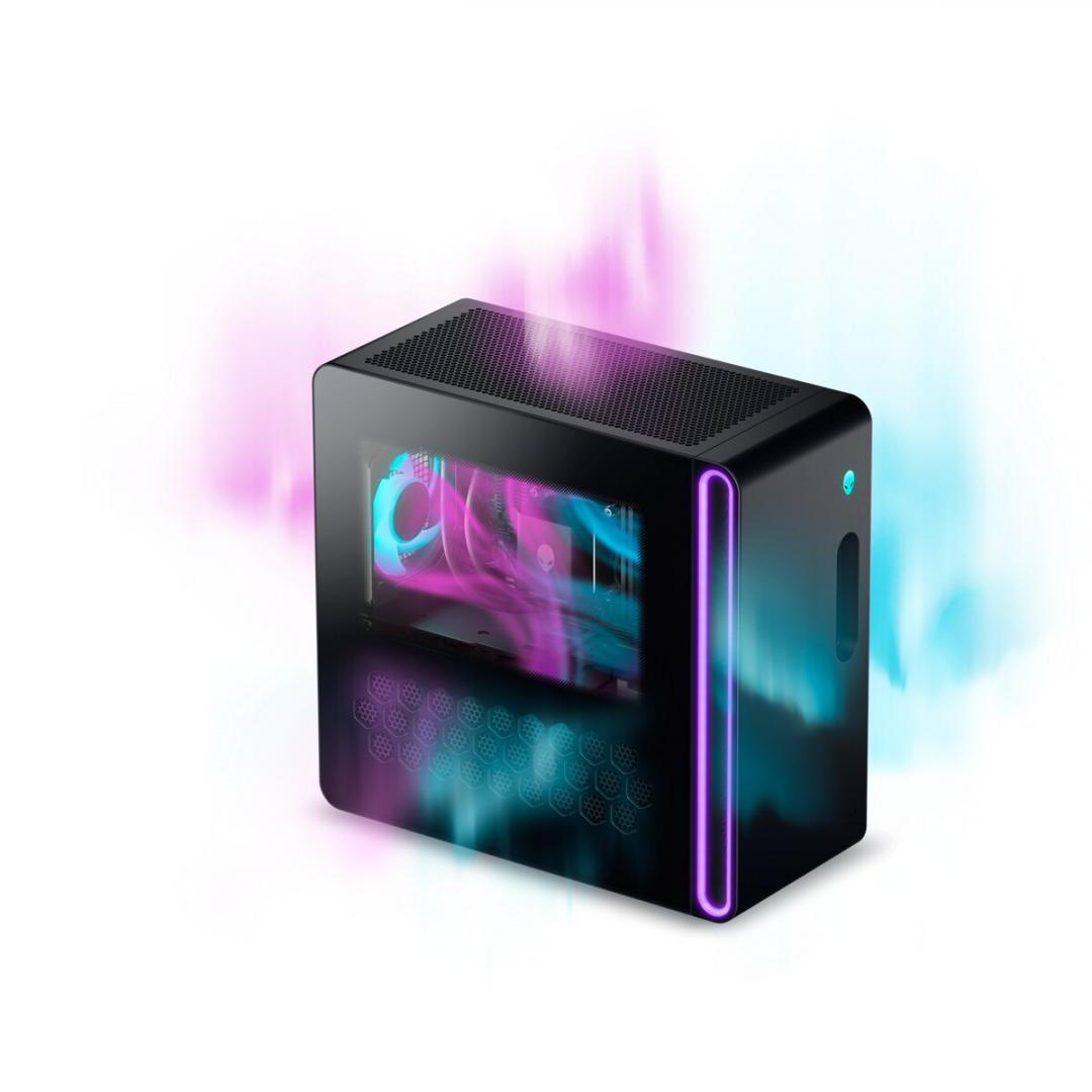 Desktop Gaming Dell Alienware Aurora ACT1250 cu procesor Intel Core Ultra 9 U9-285K pana la 5.7 GHz, 64 GB DDR5, 4TB SSD, RTX 5080, Windows 11 Pro, Black, 3 ani Garantie - imaginea 9