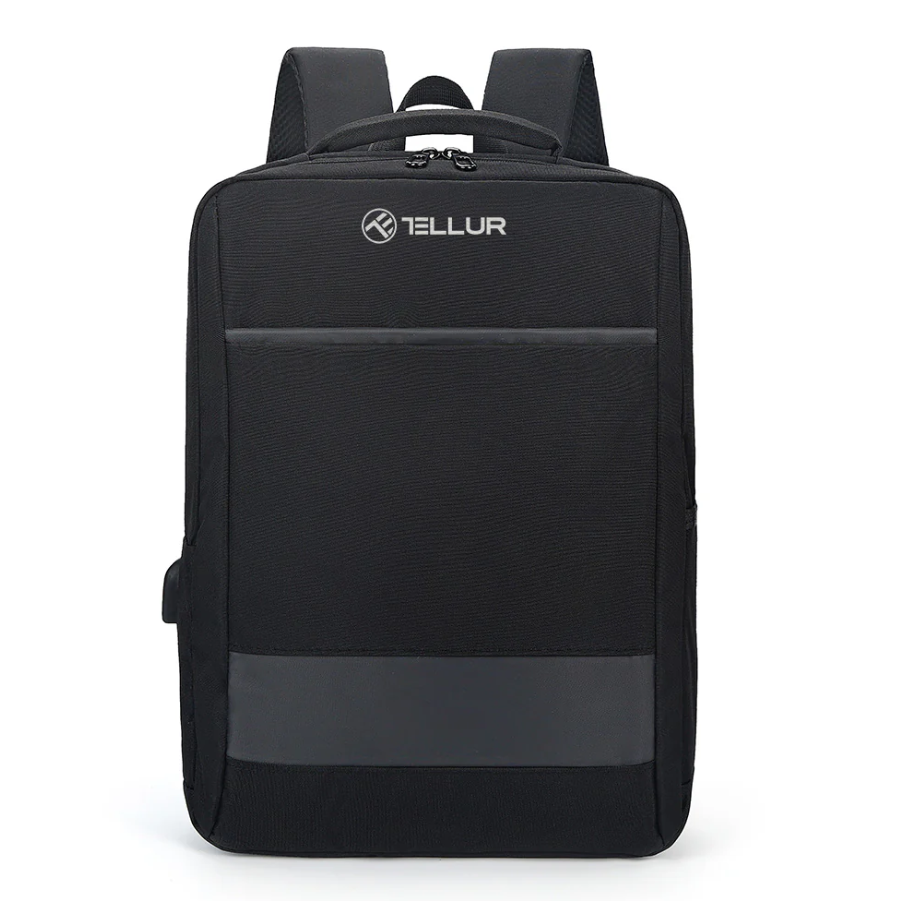 Rucsac laptop Tellur Nomad, Negru, 2 ani Garantie - imaginea 3