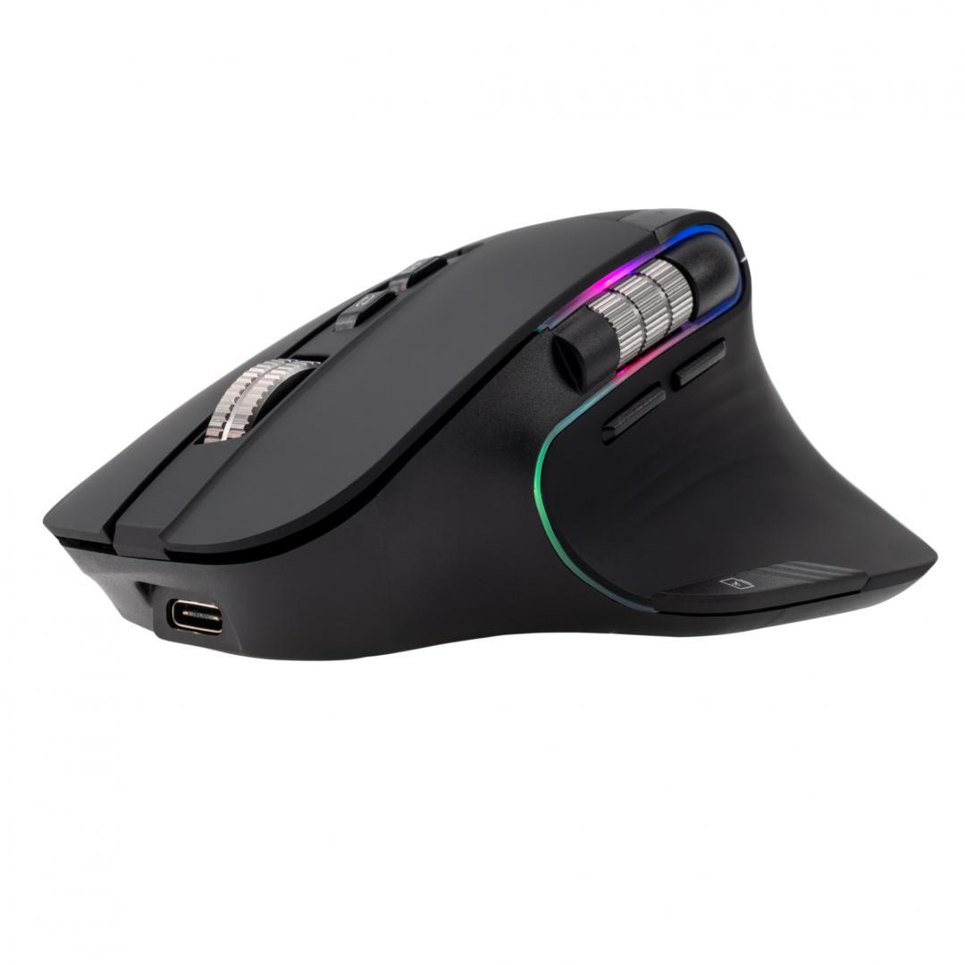 Mouse Gaming Wireless TELLUR Shade, 3200 dpi, Negru - imaginea 3