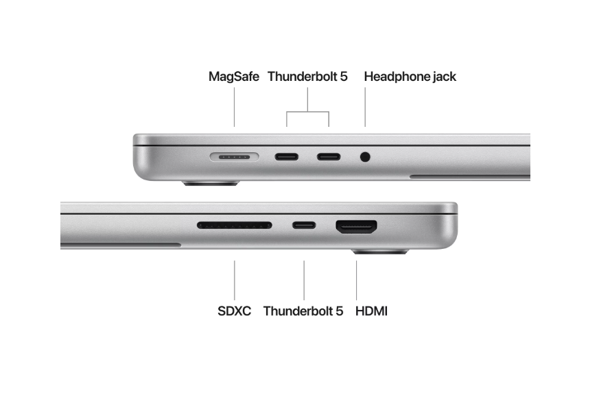 MacBook Pro 16.2"/Apple M4 Pro (CPU 14-core, GPU 20-core, Neural Engine16-core)/24GB/1TB - Silver - INT KB (cto from MX2T3RO/A) - imaginea 4