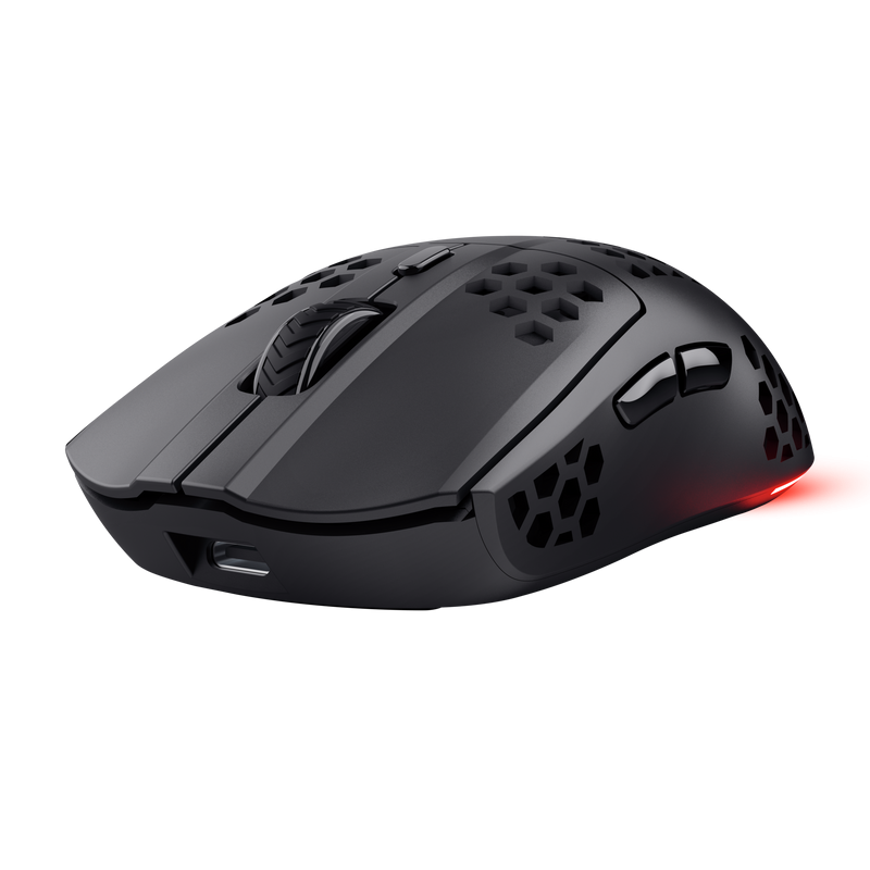 Mouse Gaming Wireless Trust GXT 929 Helox, 4800 dpi, Negru - imaginea 2