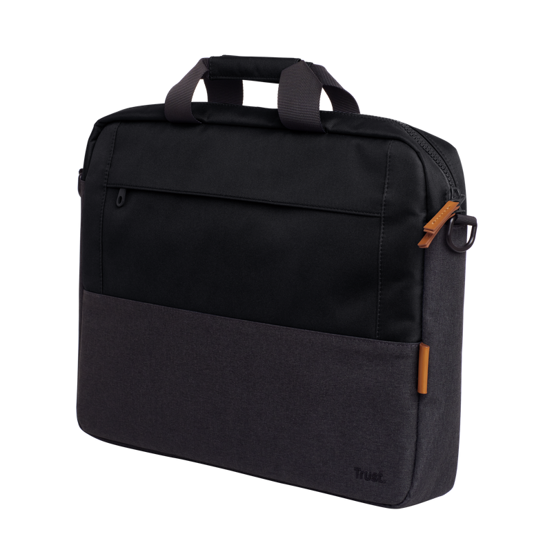 Geanta laptop Trust Lisboa, neagra, 2 ani garantie - imaginea 1