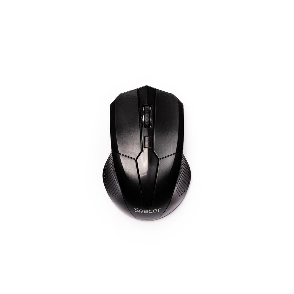 Mouse Wireless SPACER SPMO-W02, 1600 dpi, Negru - imaginea 2