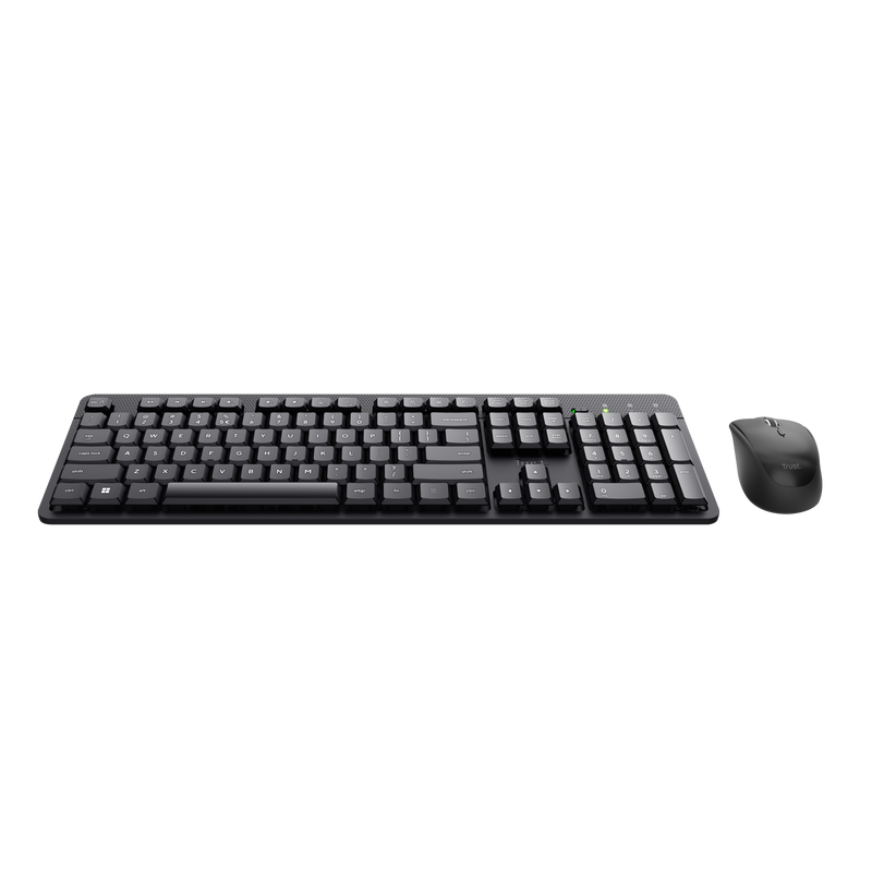 Kit Wired tastatura si mouse Trust Ody II, taste numerice, negru - imaginea 2