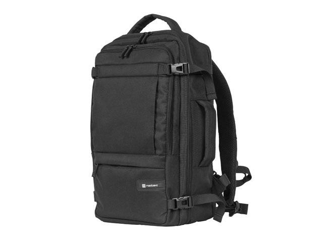 Rucsac laptop NATEC Camel Lite, negru, 2 ani garantie - imaginea 2