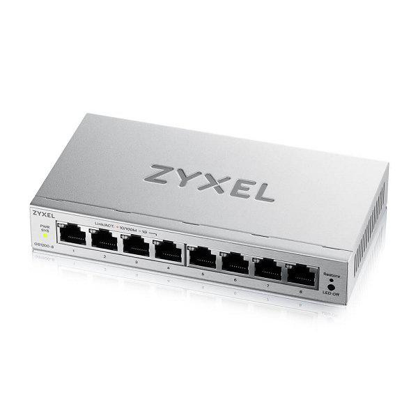 ZYXEL GS1200v3 8-Port GbE Web Managed Switch - imaginea 1