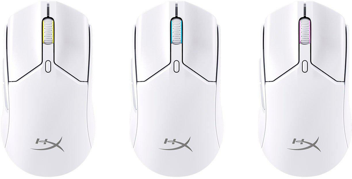Mouse Gaming Wireless HyperX Pulsefire Haste 2 Core Wireless, 3600 DPI, Alb - imaginea 3