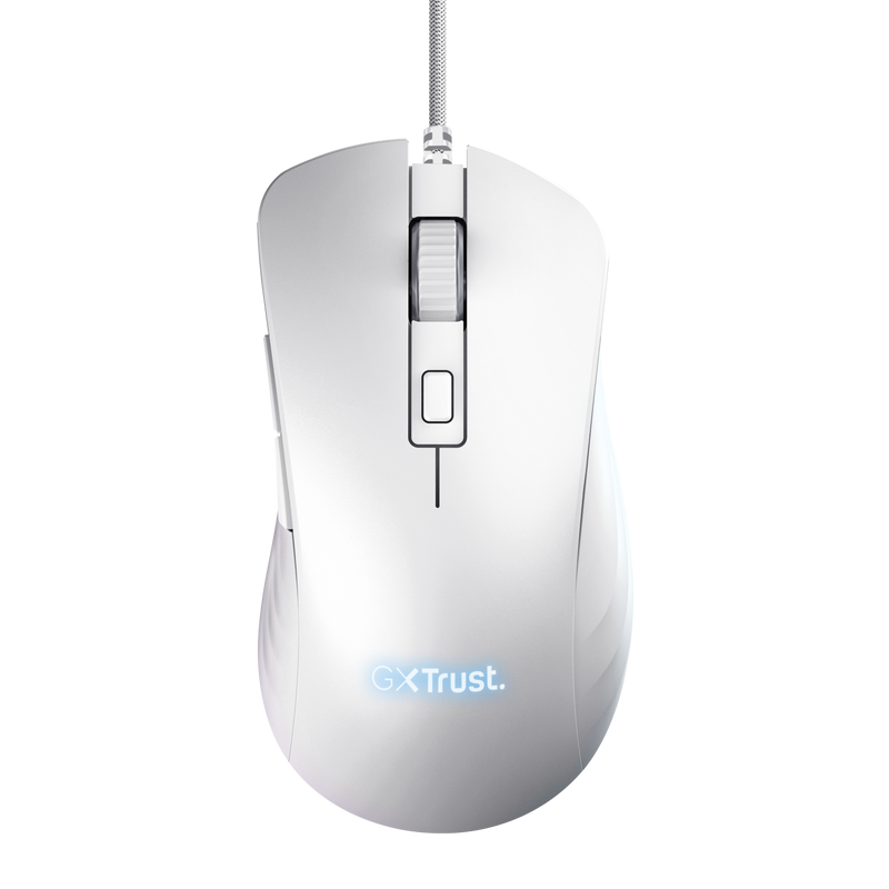 Mouse Gaming Trust GXT924W YBAR+, 25600 DPI, alb - imaginea 1
