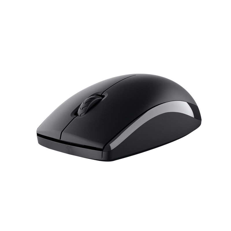 Kit Wireless tastatura si mouse TRUST Primo, taste numerice, Negru - imaginea 2