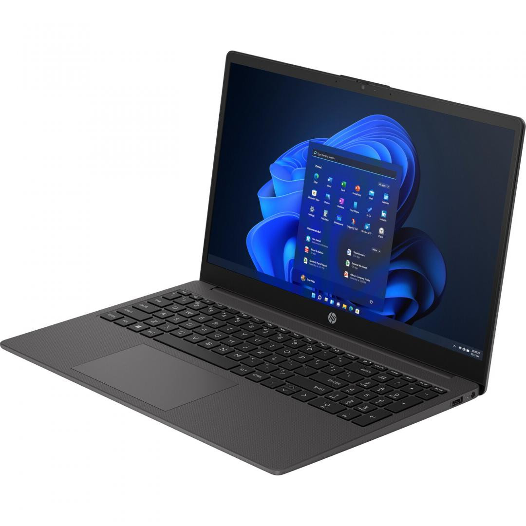 Laptop HP 255R G10, 15.6 inch FHD (1920x1080) Anti-Glare LED SVA Narrow Bazel uslim 250 nits, AMD Ryzen 3 7335U Quad Core (3.0GHz, up to 4.3GHz, 8MB), video integrat AMD Radeon Graphics, RAM 8GB DDR5 4800MHz (1x8GB), SSD 512GB PCIe NVMe, no ODD, Boxe stereo integrate, Webcam HD, WLAN Realtek - imaginea 3