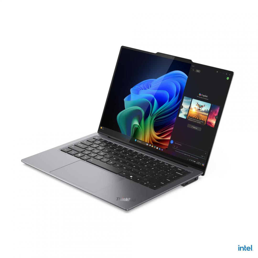 Laptop Business Lenovo ThinkPad X9-14 Gen 1, cu procesor Intel Core Ultra 7 258V, 14'' OLED, 32 GB LPDDR5x, 1 TB, Intel Arc Graphics 140V, Windows 11 Pro, 3 ani Garantie - imaginea 3