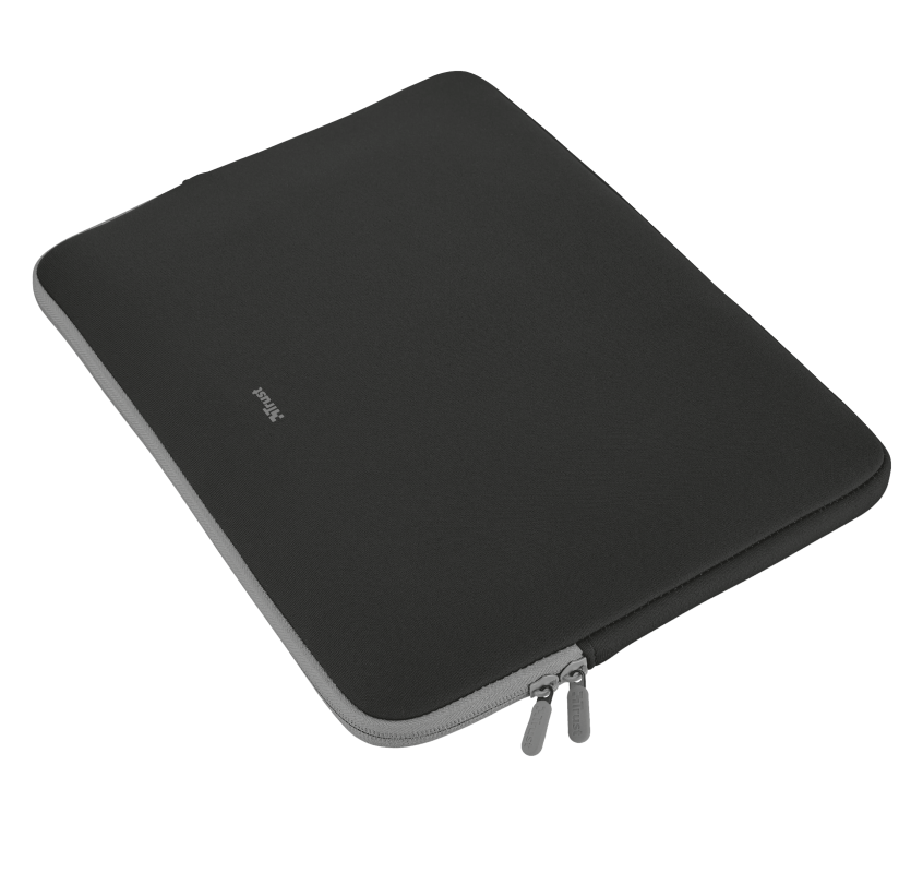 Geanta laptop Trust Primo Soft Sleeve, Negru, 2 ani Garantie - imaginea 1