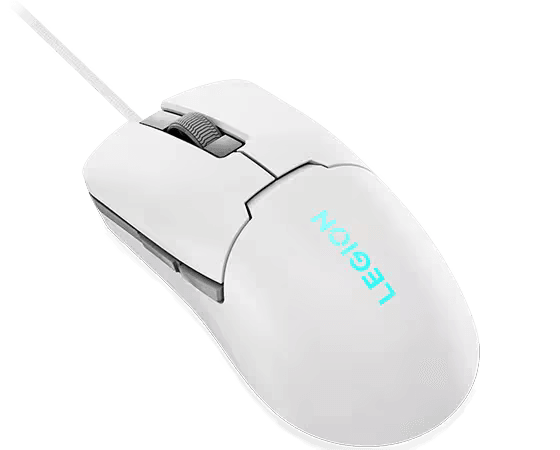 Mouse Gaming Lenovo Legion M300s, 8000 DPI, Alb - imaginea 2