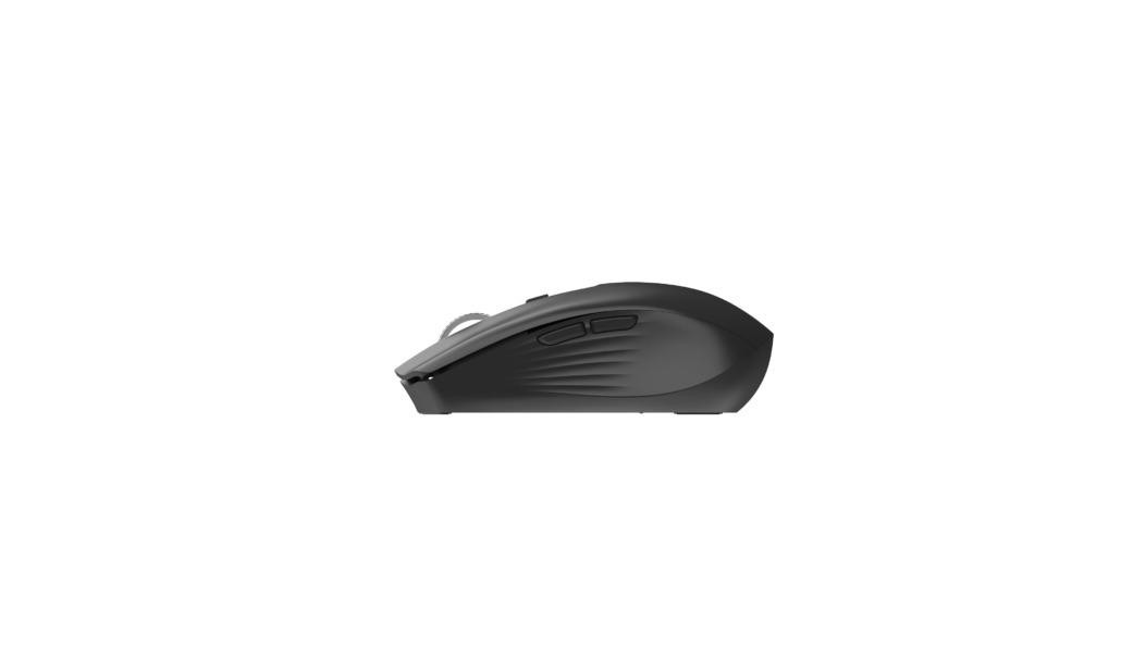Mouse Serioux Flicker 212, Wireless, Negru,  senzor: Optic, DPI: 800/ 1200/ 1600, conexiune: Dongle USB 2,4 GHz, banda de frecventa: 2,4 GHz, baterie integrată litiu de 500 mAh, banda LED, cerințe OS: Win, Mac, Vista - imaginea 3