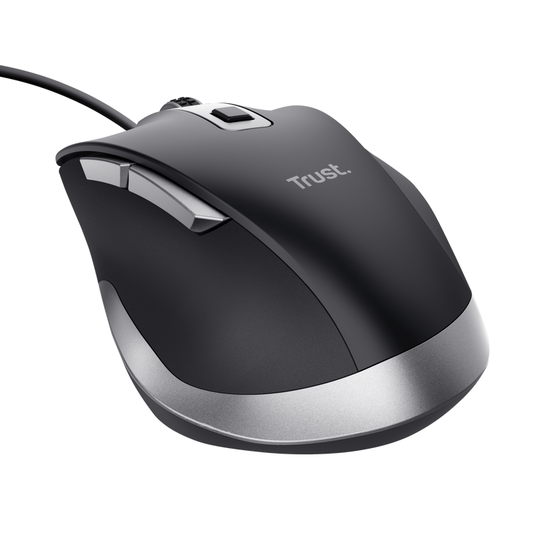 Mouse Trust Fyda, 5000 DPI, Negru - imaginea 3