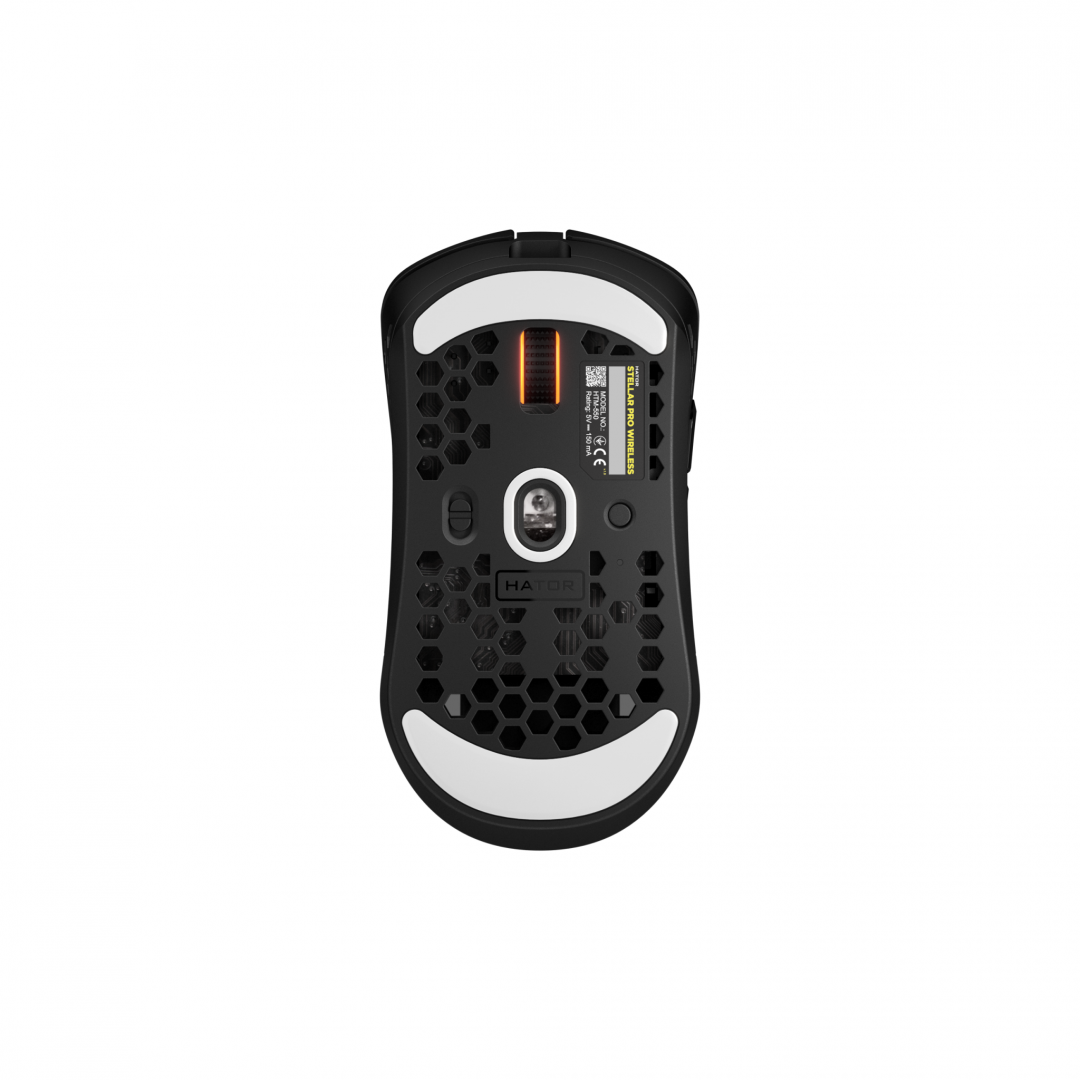 Mouse Gaming Wireless Hator Stellar Pro Wireless, 26000 DPI, negru - imaginea 4