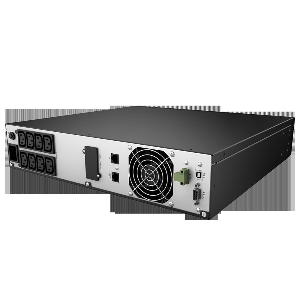 UPS nJoy Argus 3000, 1800W, LCD, USB, Rackmount 2U - imaginea 5