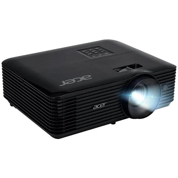 Proiector Acer X1128I, DLP, SVGA 800* 600, up to WUXGA 1920* 1200, 4800 lumeni, 4:3/ 16:9, 20.000:1, zoom digital 2x, zoom optic 1.1x, distanta maxima de proiectie 11.8 m, dimensiune maxima imagine 300", lampa 6.000 ore/ 15.000 ore extremeEco, HDMI, USB, Composite video, VGA, audio in/ out, DC Out - imaginea 1