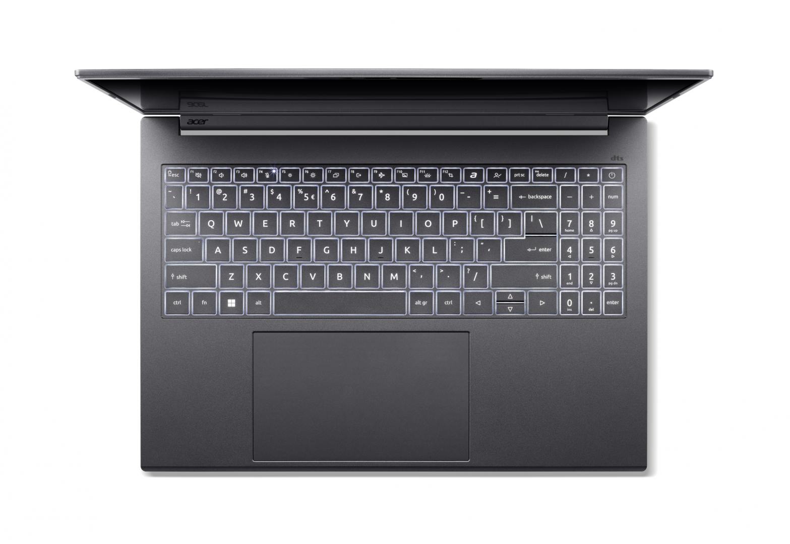 Laptop Consumer Acer Aspire 16 AI A16-61M-R3GS, cu procesor Ryzen AI 5 340, 16'' OLED, 16 GB LPDDR5x, 512 GB, AMD Radeon 840M, Fara OS, 2 ani Garantie - imaginea 4