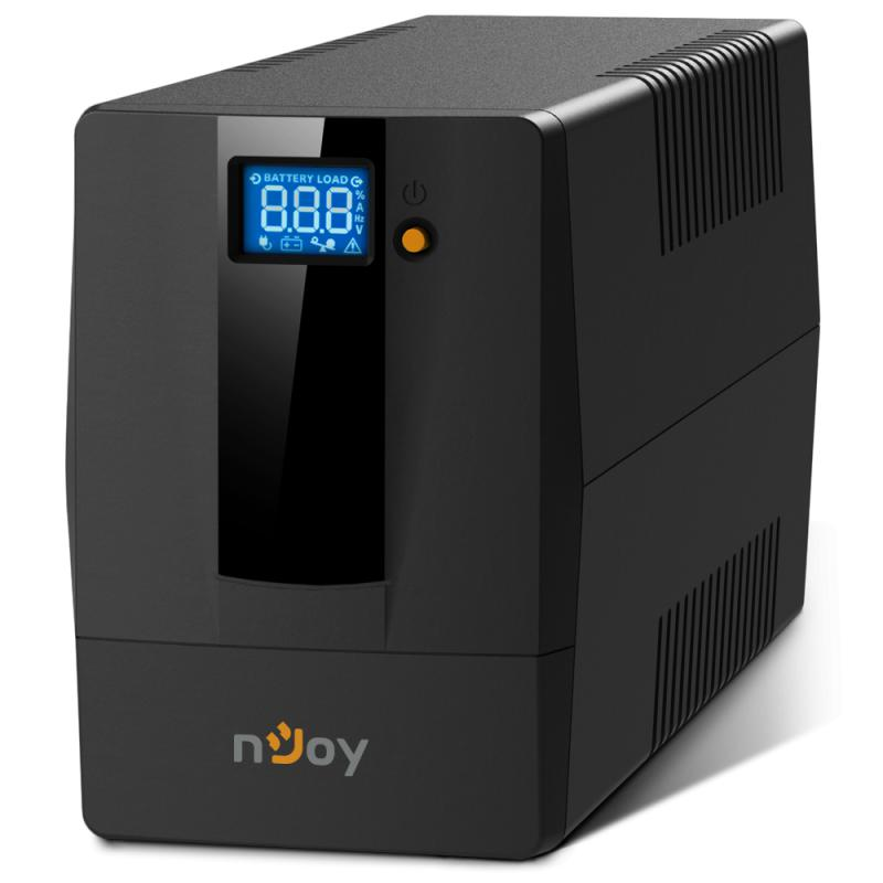 UPS nJoy Horus Plus 800, 480W, LCD, USB, Tower - imaginea 1