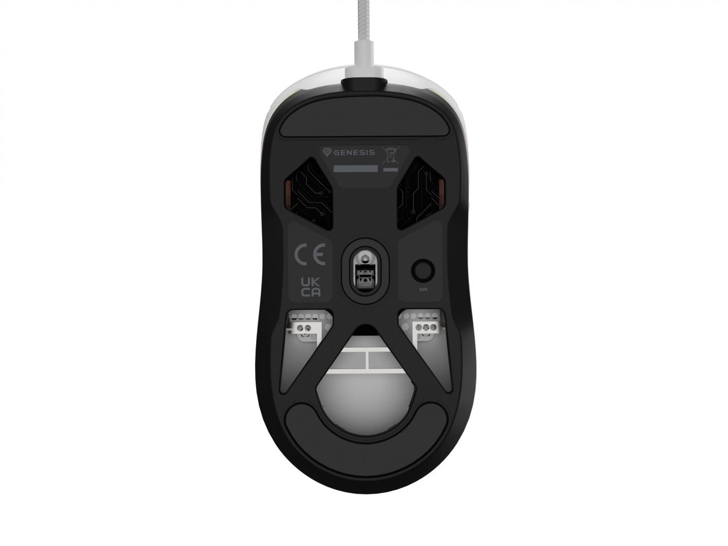 Mouse Gaming GENESIS Krypton 660, 12000 DPI, Alb - imaginea 11