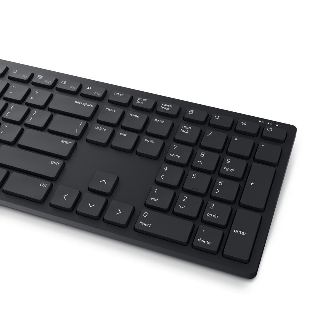 Kit Wireless tastatura si mouse Dell Premier KM5221W, taste numerice, negru - imaginea 7