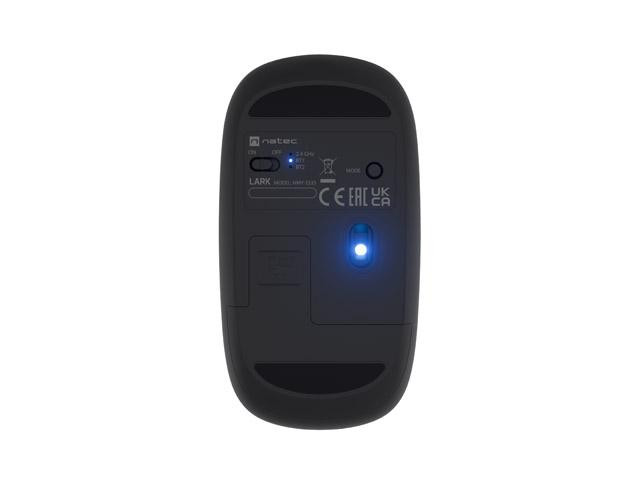 Mouse Wireless Natec Lark, 4000 - 4800 dpi, Negru - imaginea 4