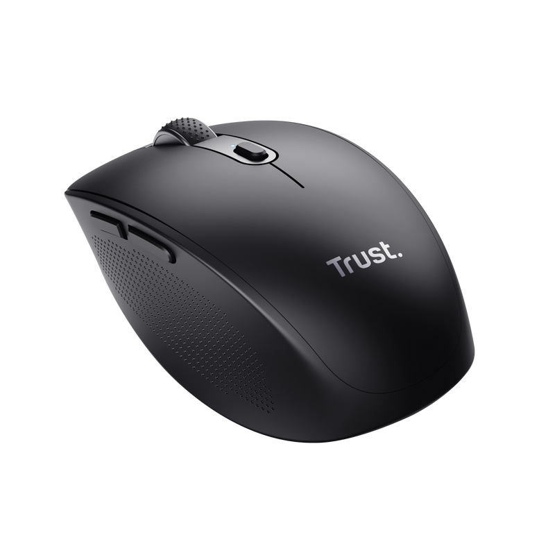 Mouse Wireless TRUST Ozaa, 3200 dpi, Negru - imaginea 2