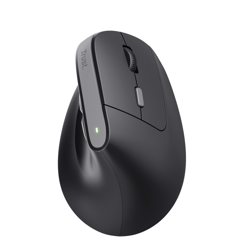 Mouse Wireless Trust Bayo II, 2400 dpi, Negru - imaginea 2
