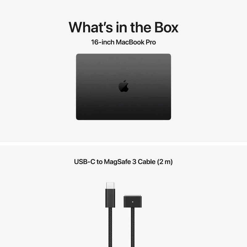 MacBook Pro 16.2"/Apple M5 Max (CPU 18-core, GPU 40-core, Neural Engine 16-core)/48GB/2TB - Space Black - US KB (140W USB-C) - 2026 (CTO from MGEE4RO/A) - imaginea 3