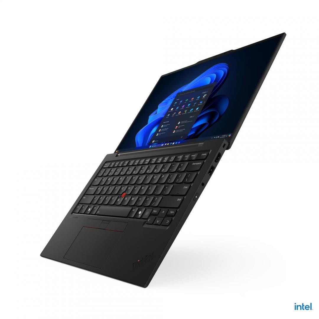Laptop Business Lenovo ThinkPad X1 Carbon Gen 13 Aura Edition, cu procesor Intel Core Ultra 7 265U, 14'' OLED, 64 GB LPDDR5x, 2 TB, Intel Graphics, Windows 11 Pro, 3 ani Garantie - imaginea 1