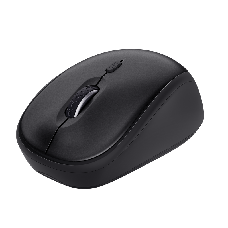 Kit Wired tastatura si mouse Trust Ody II, taste numerice, negru - imaginea 3