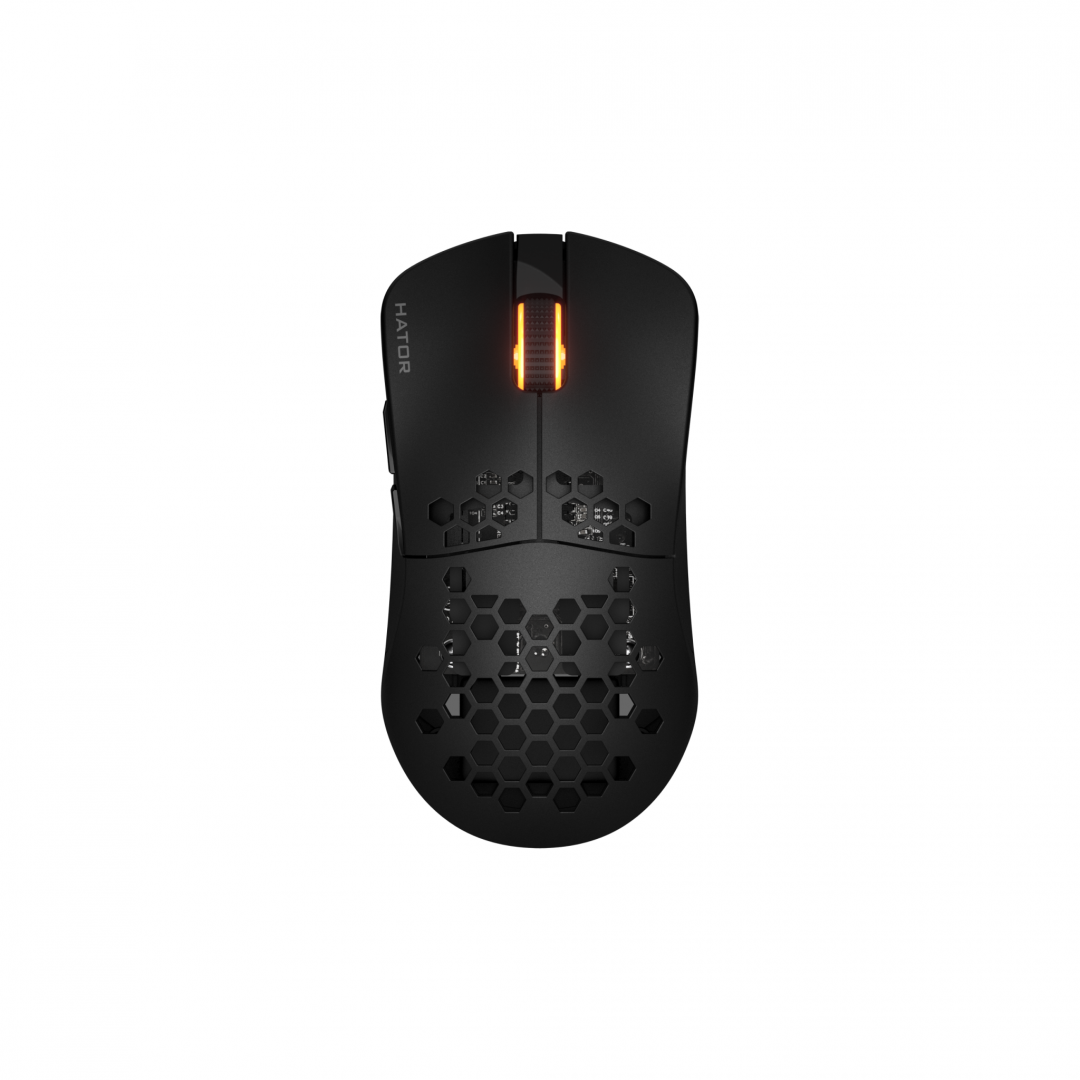 Mouse Gaming Wireless Hator Stellar Pro Wireless, 26000 DPI, negru - imaginea 3