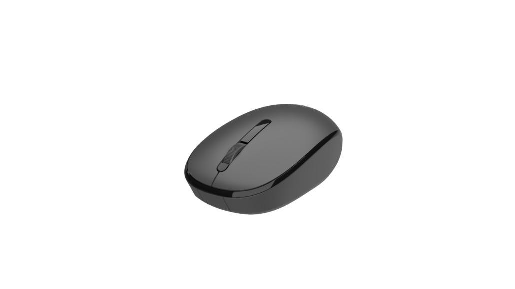 Mouse Serioux Spark 215 Wireless Negru, Senzor: Optic, DPI: 1000, conexiune: Dongle USB 2,4 GHz, banda de frecventa: 2,4 GHz, click silentios, alimentare: 1 baterie AA inclusa, 1,5 V, cerințe OS: Win, Mac, Vista - imaginea 2