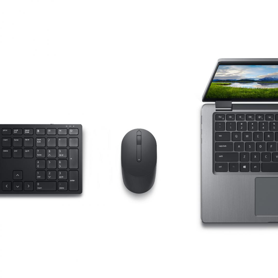 Kit Wireless tastatura si mouse Dell Premier KM5221W, taste numerice, negru - imaginea 4