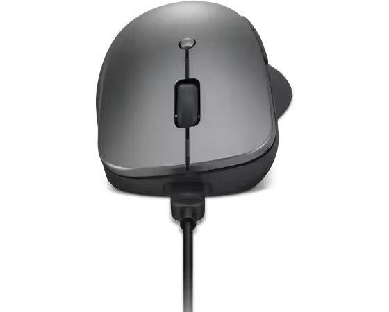Mouse Wireless LENOVO Lenovo Professional Bluetooth Rechargeable Mouse, 2400 dpi, Gri - imaginea 6