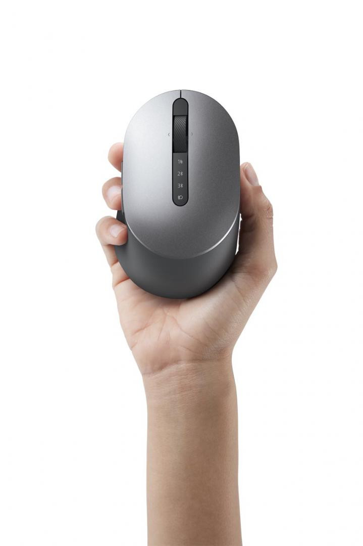 Mouse Wireless Dell MS5320W, 1600 dpi, Gri - imaginea 2