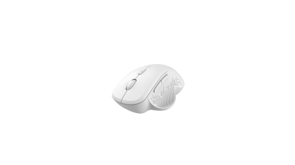 Mouse Serioux Glide 515 Wireless, Alb, Senzor: Optic, DPI: 800/ 1200/ 1600, conexiune: Dongle USB 2,4 GHz, banda de frecventa: 2,4 GHz, click silentios, design ergonomic, alimentare: 1 baterie AA inclusa, 1,5 V, cerințe OS: Win, Mac, Vista - imaginea 4