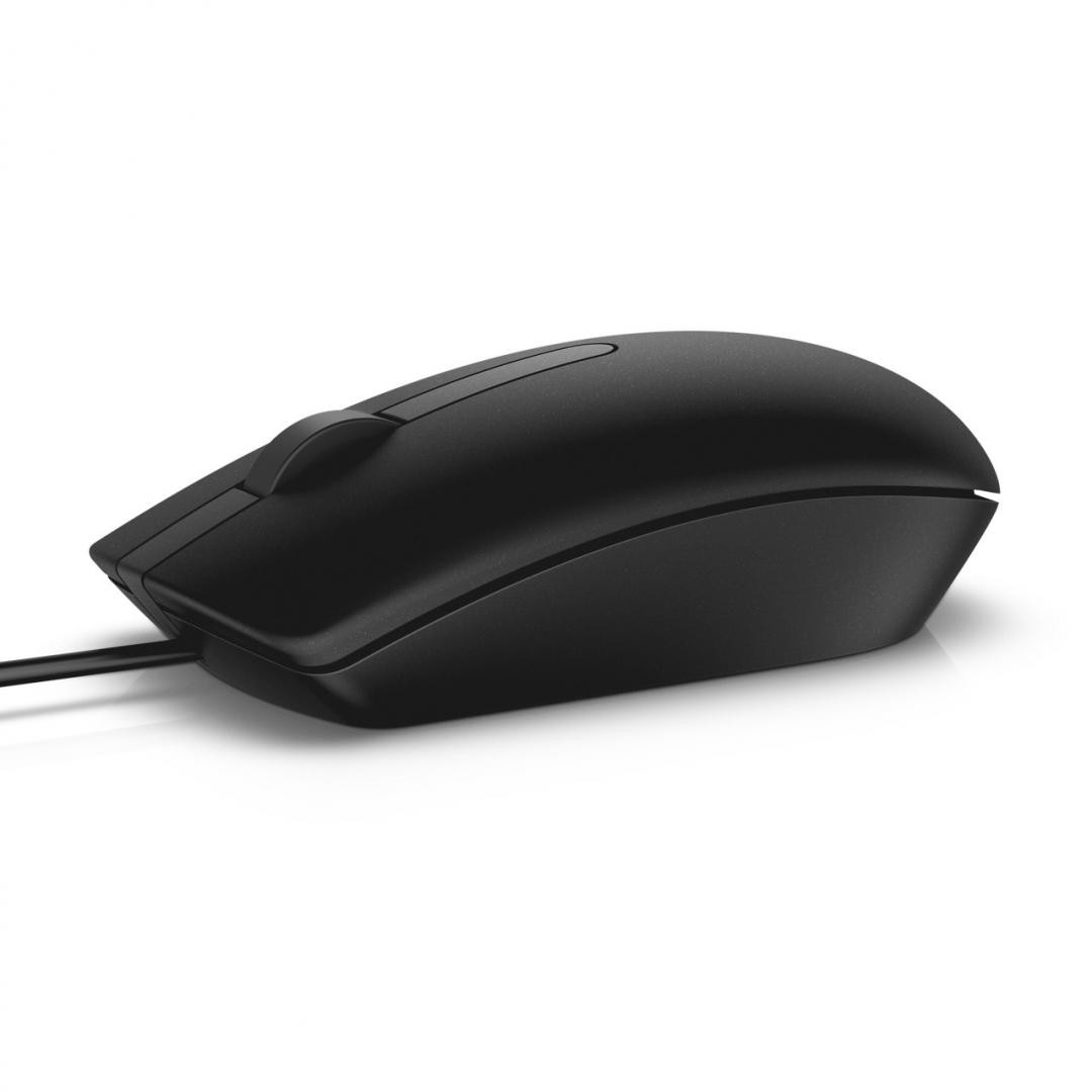 Mouse DELL MS116, 1000 dpi, Negru - imaginea 2