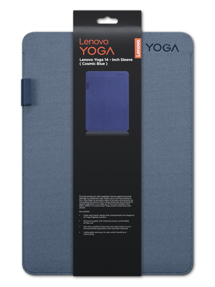 Geanta laptop Lenovo Yoga, Albastru, 1 an Garantie - imaginea 6