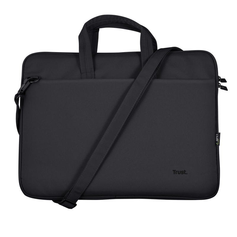 Geanta laptop Trust Bologna, Negru, 2 ani Garantie - imaginea 2