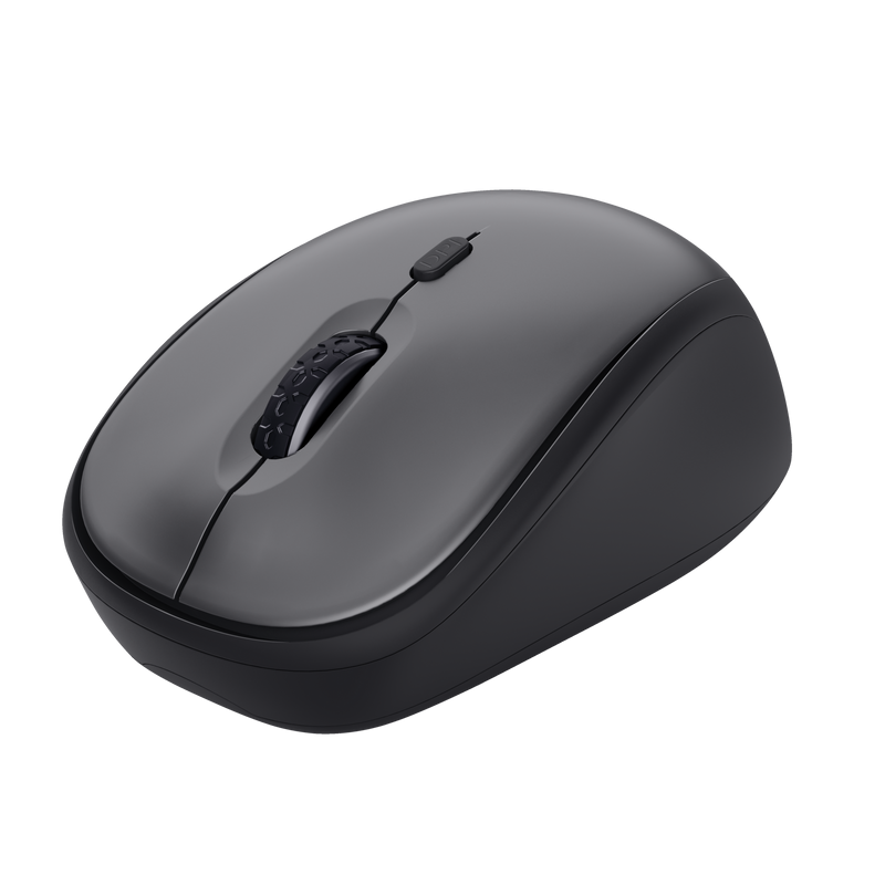 Mouse Wireless Trust Yvi+ Silent Wireless, 1600 dpi, negru - imaginea 1